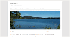 Desktop Screenshot of laclejeune.ca