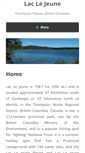 Mobile Screenshot of laclejeune.ca
